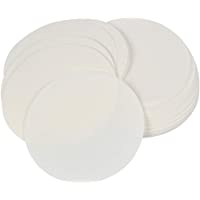 TIMESETL Papel de filtro cualitativo 100 PCS Caudal redondo medio 11cm Diámetro Laboratorio de filtración Suministros de…